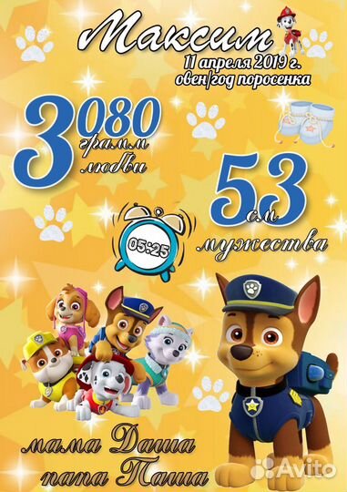 Детская метрика