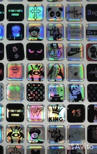 3д стикеры на телефон оптом