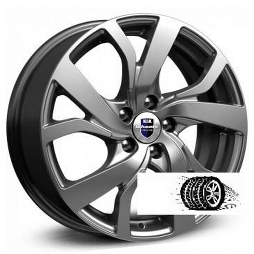 Литые диски K&K 6.5×R16 5×114.3