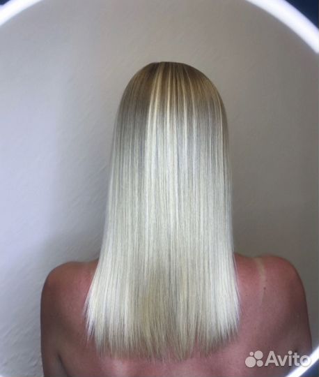 Модель на кератиновое выпрямление