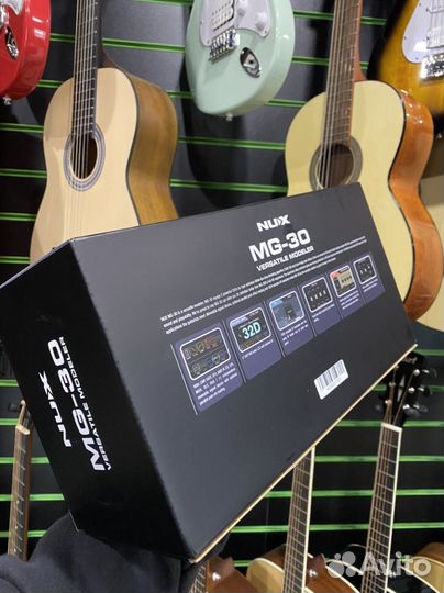 NUX MG-30 гитарный процессор (новый)