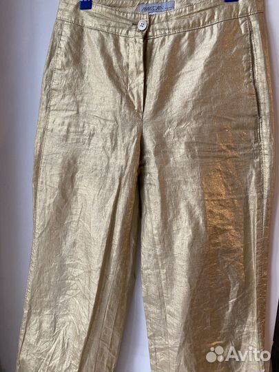 Золотые брюки Marc Cain