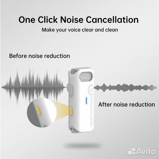 Беспроводной петличный микрофон