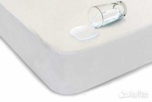 Наматрасник махровый водонепроницаемый 90х200х25