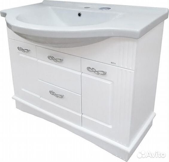 Тумба с раковиной Misty Эльбрус 100