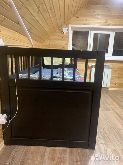 Кровать двухспальная с матрасом бу