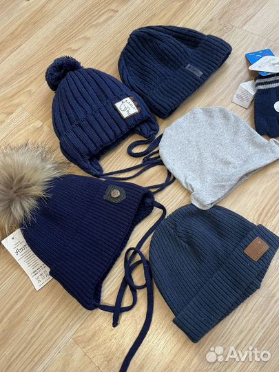 Шапка детская на мальчика