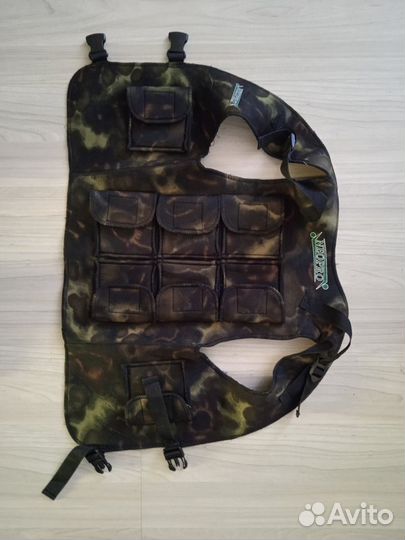 Жилет разгрузочный камуфляжный neopro