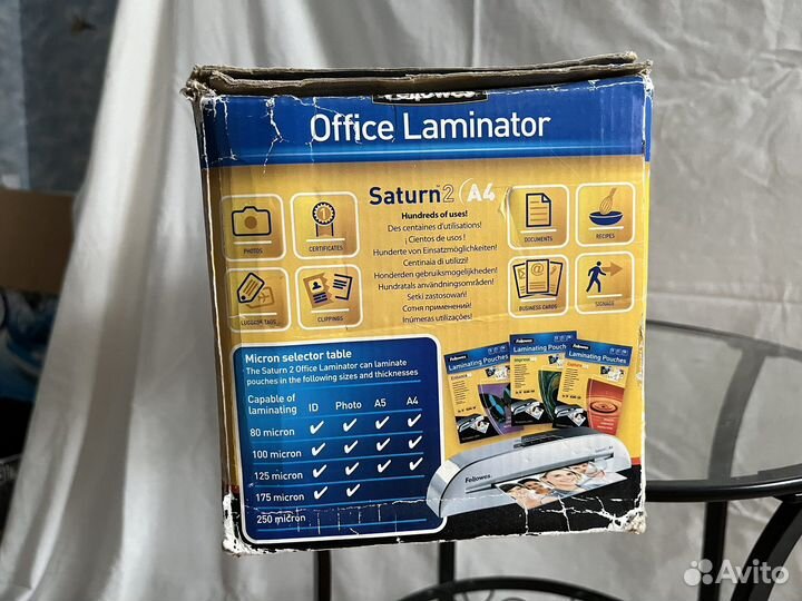 Ламинатор Fellowes Saturn2 A4