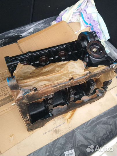 Новый блок цилиндров 11194 LADA kalina 1.4 16кл