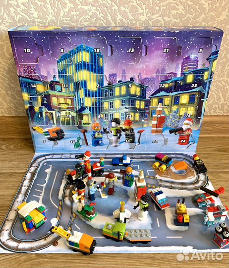 Lego City календарь