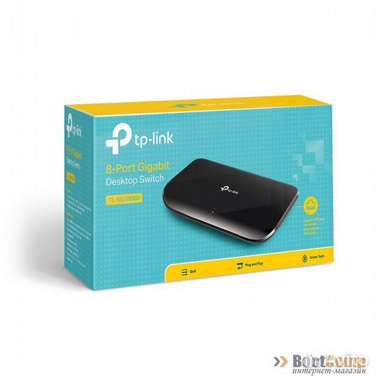 Коммутатор TP-Link TL-SG1008D