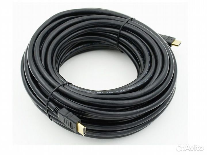 Кабель Hdmi-Hdmi 20 метров v.2.0 / 4K - Hoвый