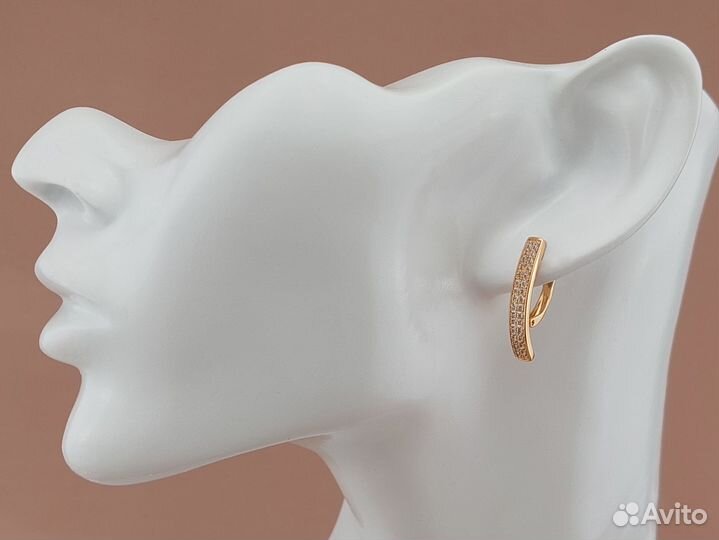 Серьги медсплав 
