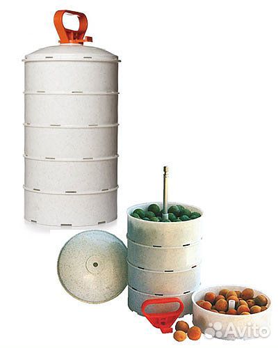 Контейнер для перевозки ягод 5 секций