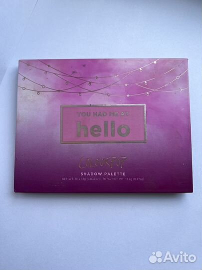 Палетка теней Colourpop