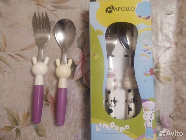 Ложка вилка детские