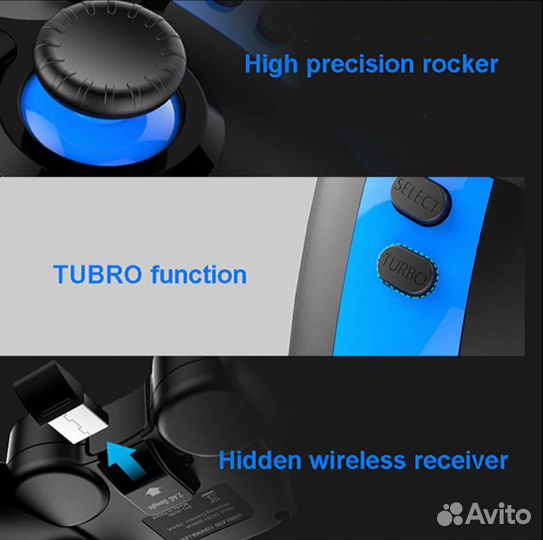 Геймпад Ipega PG-9090 Bluetooth + 2,4