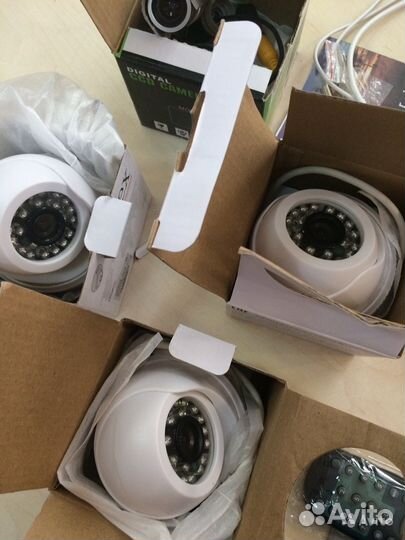 Камеры видеонаблюдения, видеорегистратор