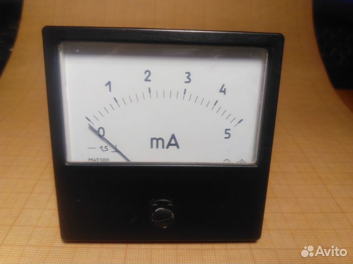 Миллиамперметр 5 мА М42300