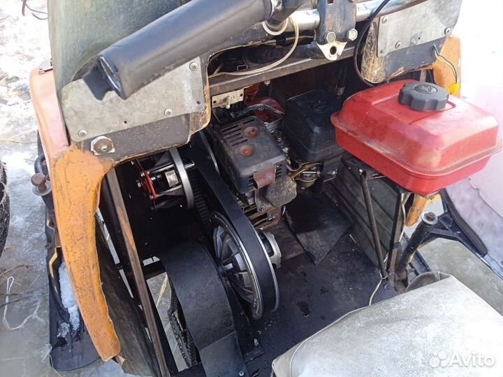 Самодельный снегоход