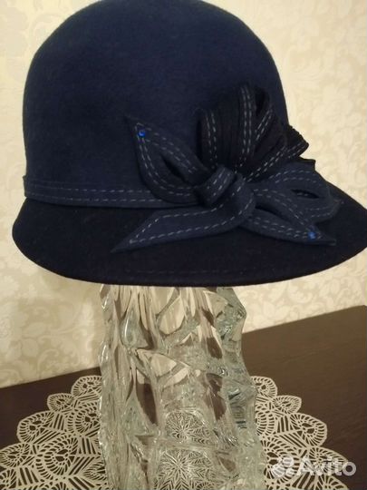 Шляпа фетровая женская