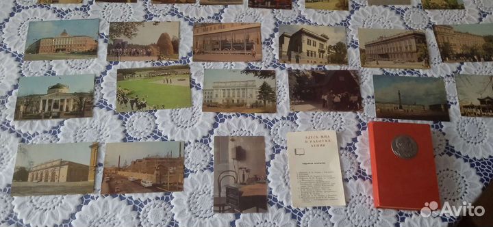 Набор открыток 6х9 Здесь жил и работал Ленин 1969