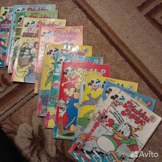 Комиксы Микки маус