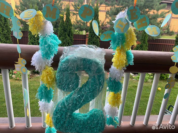 Цифра 2 на день рождения