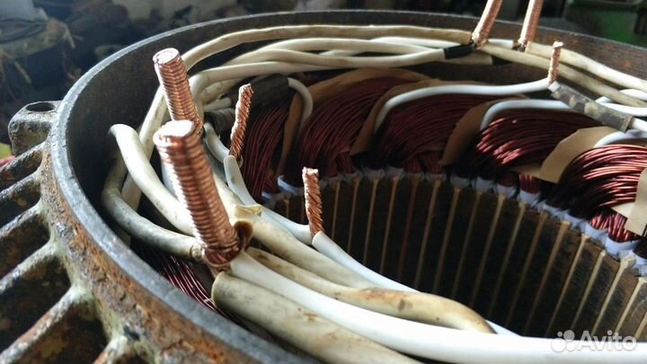 Ремонт перемотка электродвигателей