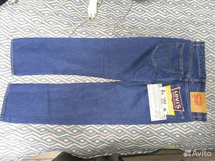 Мужские джинсы levis 501, 32/32, новые
