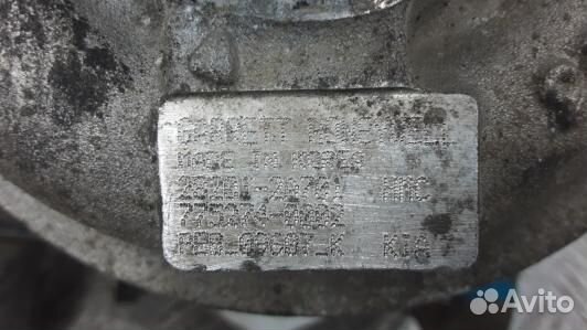 Турбина дизельная KIA CEE'D 2 (JD) (6SV05BK01)