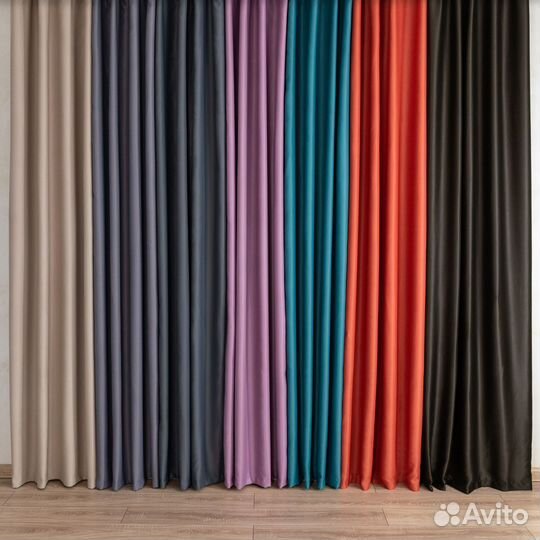 Шторы блэкаут Марсель готовые