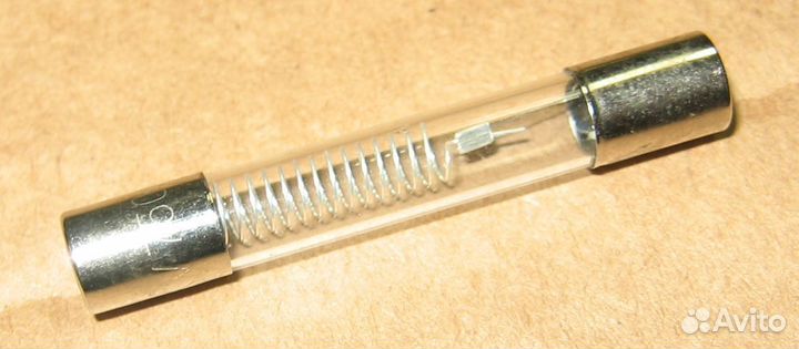 Предохранитель высоковольтный стеклянный для микро