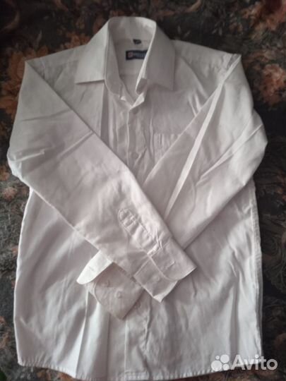 Рубашки на мальчика 122-128