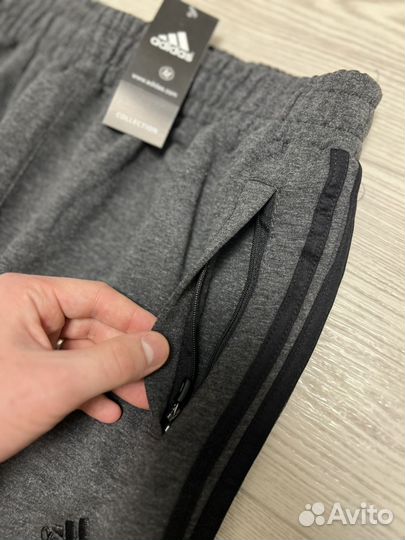 Штаны adidas широкие