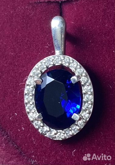 Серьги серебро 925 с фианитами