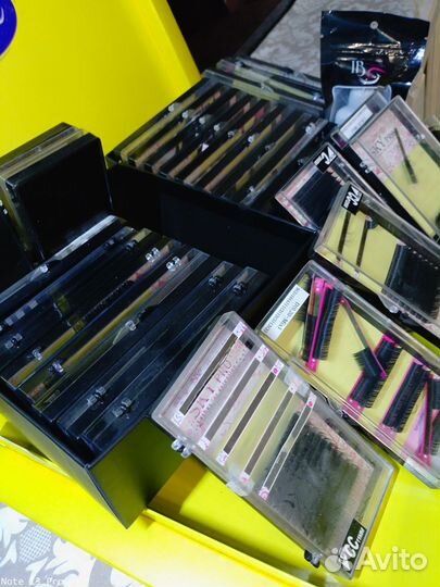 Ресницы для наращивания пучки