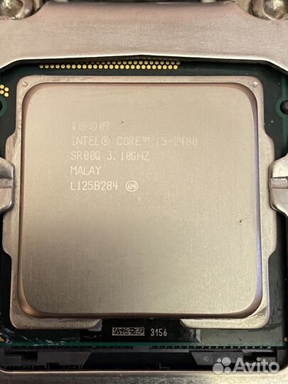 Материнская плата 1155 + i5 2400 + 8 Гб озу