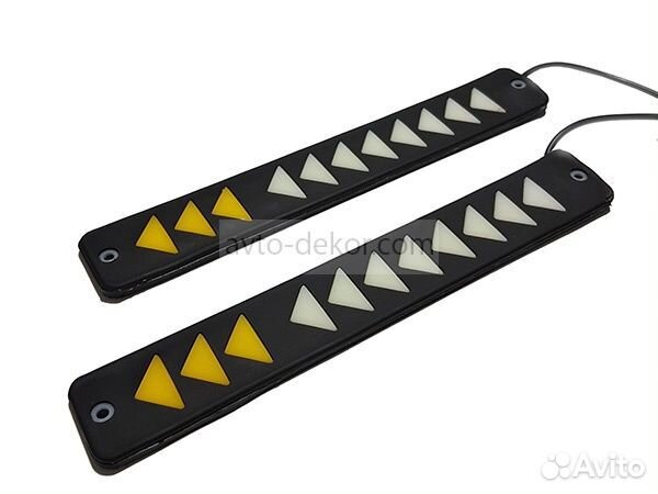 Ходовые огни 069 с поворотником 210*33 мм, гибкие