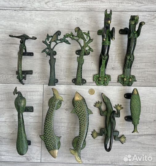 Дверные латунные ручки, дизайнерские