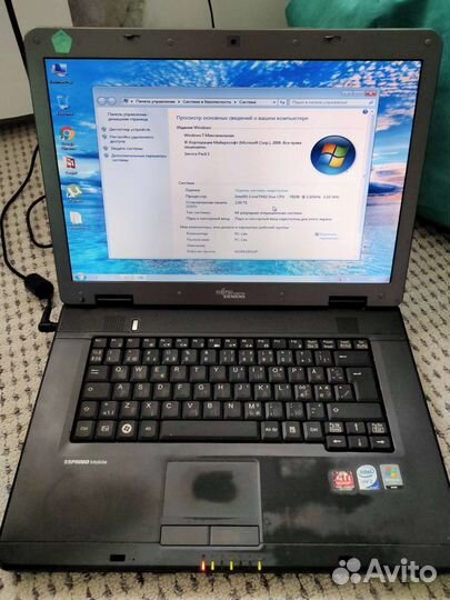 Ноутбук fujitsu siemens