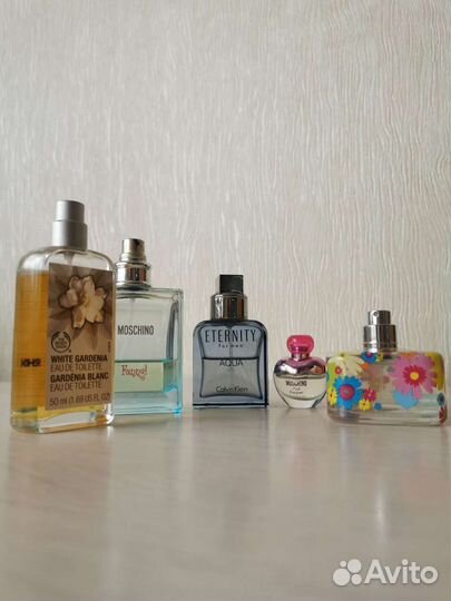 Туалетная вода в ассортименте nina ricci, escada