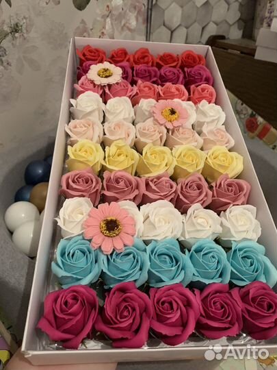 Мыльные цветы