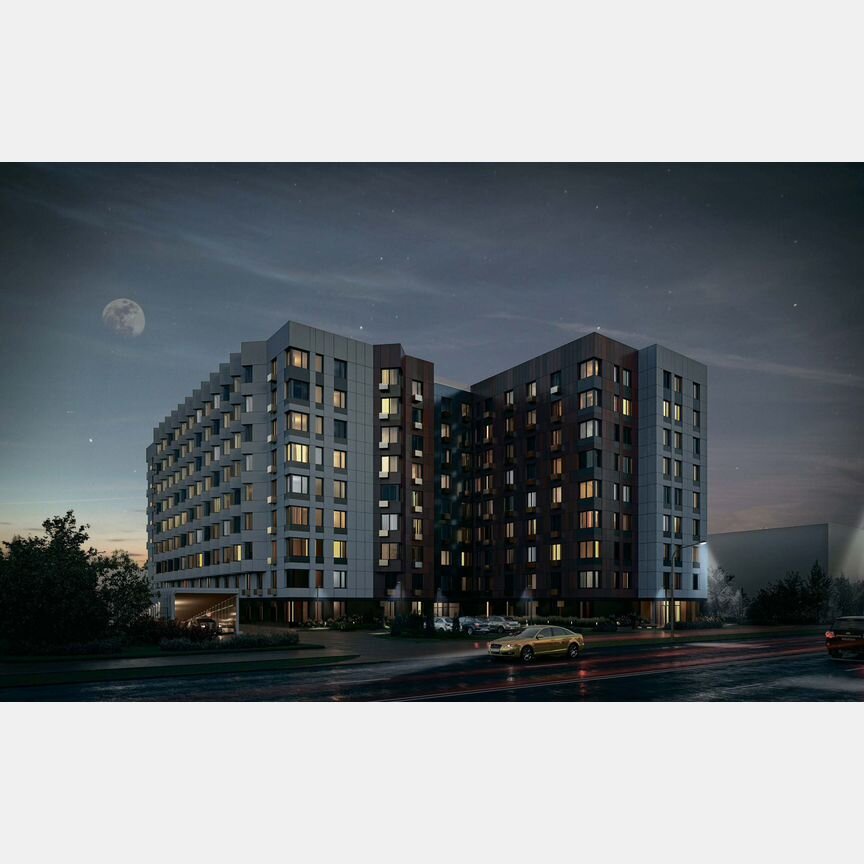 1-к. апартаменты, 42 м², 7/9 эт.