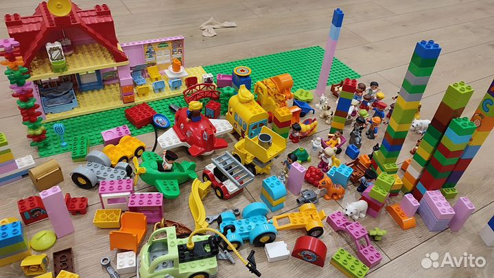 Lego duplo более 10 наборов 6 кг