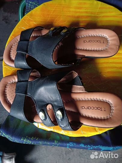 Шлепанцы женские натуральная кожа