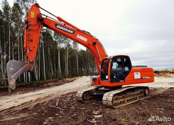 Стекло на Doosan DX 190/225/300 LCA