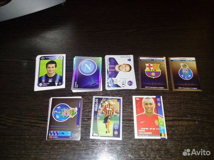 Наклейки Лига Чемпионов 2001-2022 panini/topps