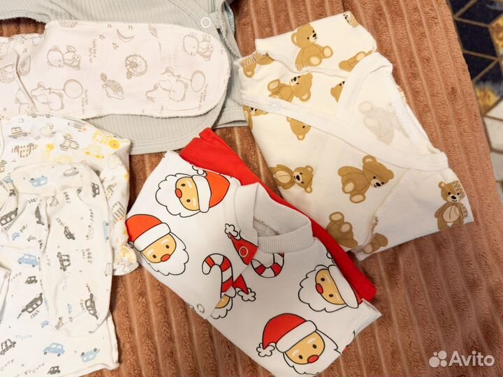 Одежда на мальчика 50-56 пакетом